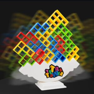Stack Tetris Tower – Balance, Build, Don’t Topple!