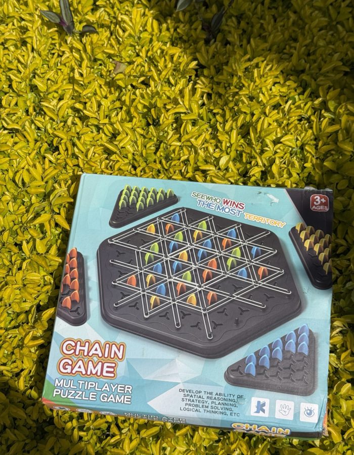 Triangle chain game